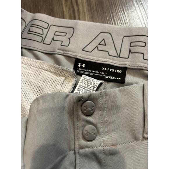 Under Armour Baseball Pants Full Length Men’s Size‎ 2XL Gray - Picture 7 of 9